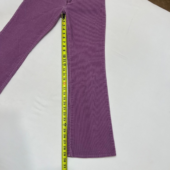 Vintage Levi’s 517 Purple Corduroy Boot Cut Pants Slim Fit Mid Rise Jeans Sz 7 - Picture 8 of 8
